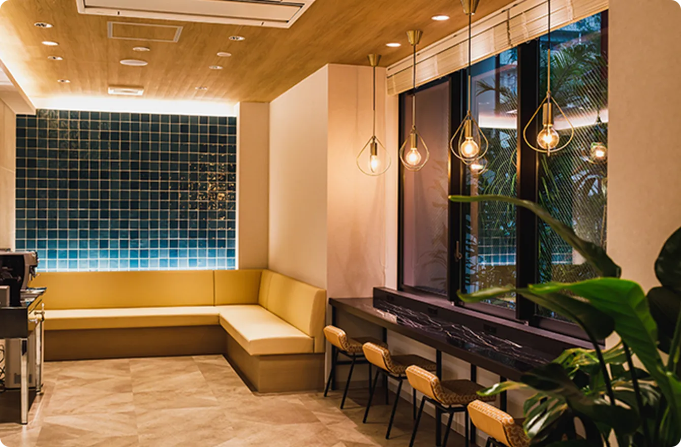 通いたくなる、居心地の良いカフェのような空間