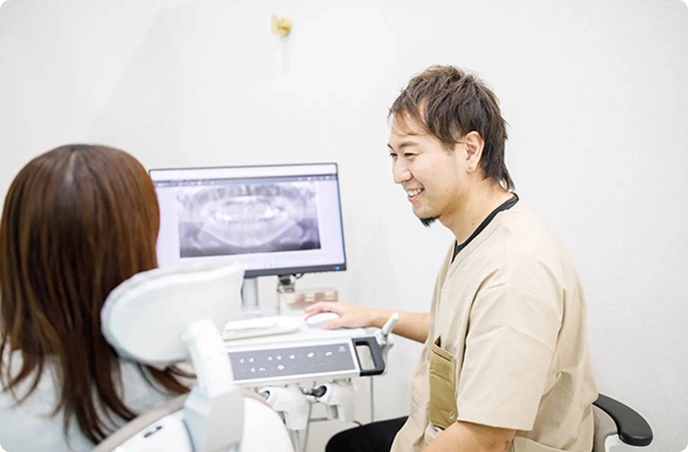 患者さま一人ひとりに寄り添った丁寧なカウンセリング