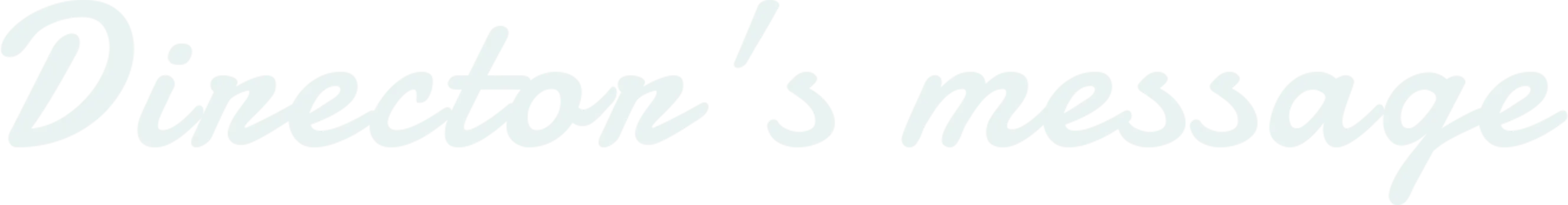 Director's message
